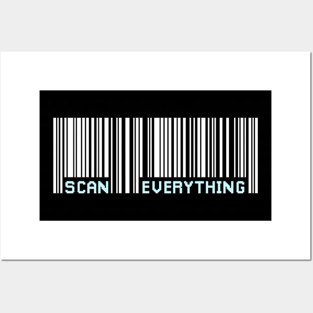 Scan Everything Amazonian Barcode Wall Art by BurunduXX-Factory